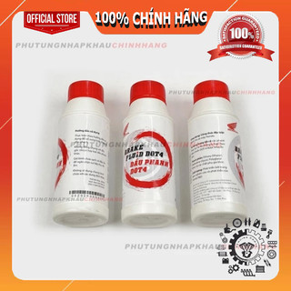 Chai dầu thắng Honda DOT 4  200ml chính hãng, Bình dầu phanh - 08203-M00-04ZT1