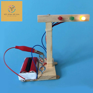 Đồ Chơi STEM Mô Hình Đèn Giao Thông Đồ Chơi Thông Minh DIY