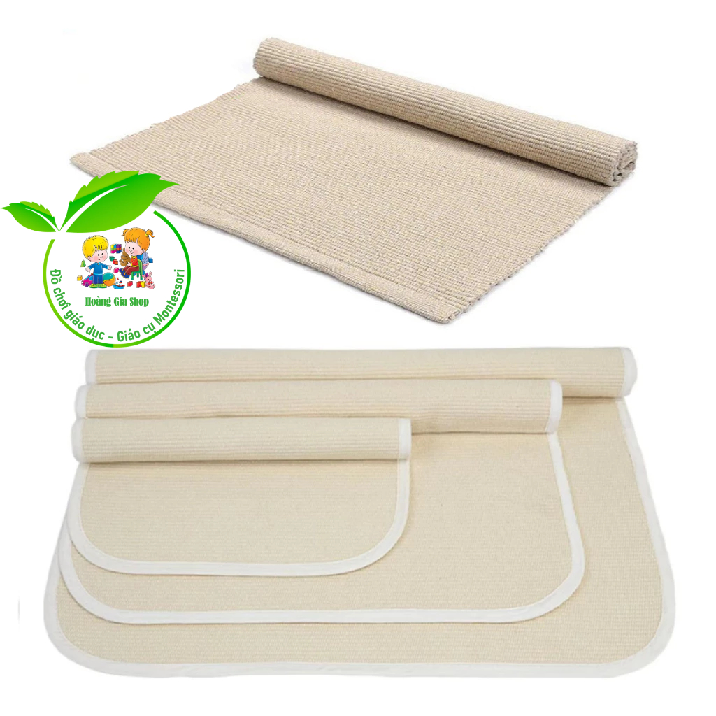 Thảm cotton Montessori 40x60cm