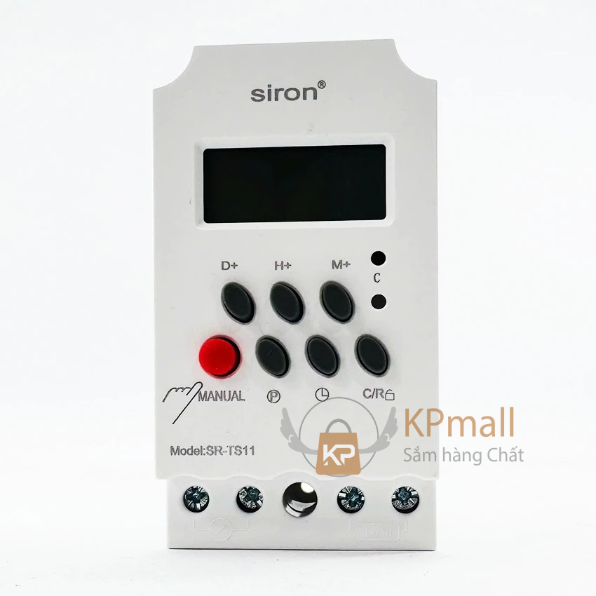 [Chính hãng] Công tắc hẹn giờ điện tử, hẹn giờ bật tắt thiết bị điện, bật tắt máy bơm nước, tưới cây