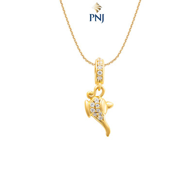 Mặt dây chuyền Bạc đính đá Disney|PNJ Jasmine XMXMY000010