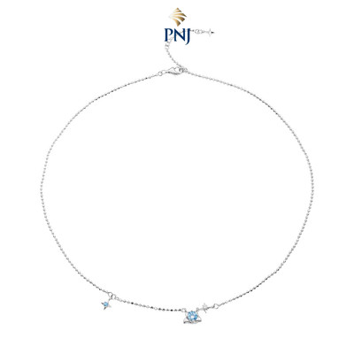 Dây cổ Bạc đính đá Disney|PNJ INSIDE OUT 2 ZTMXW060000