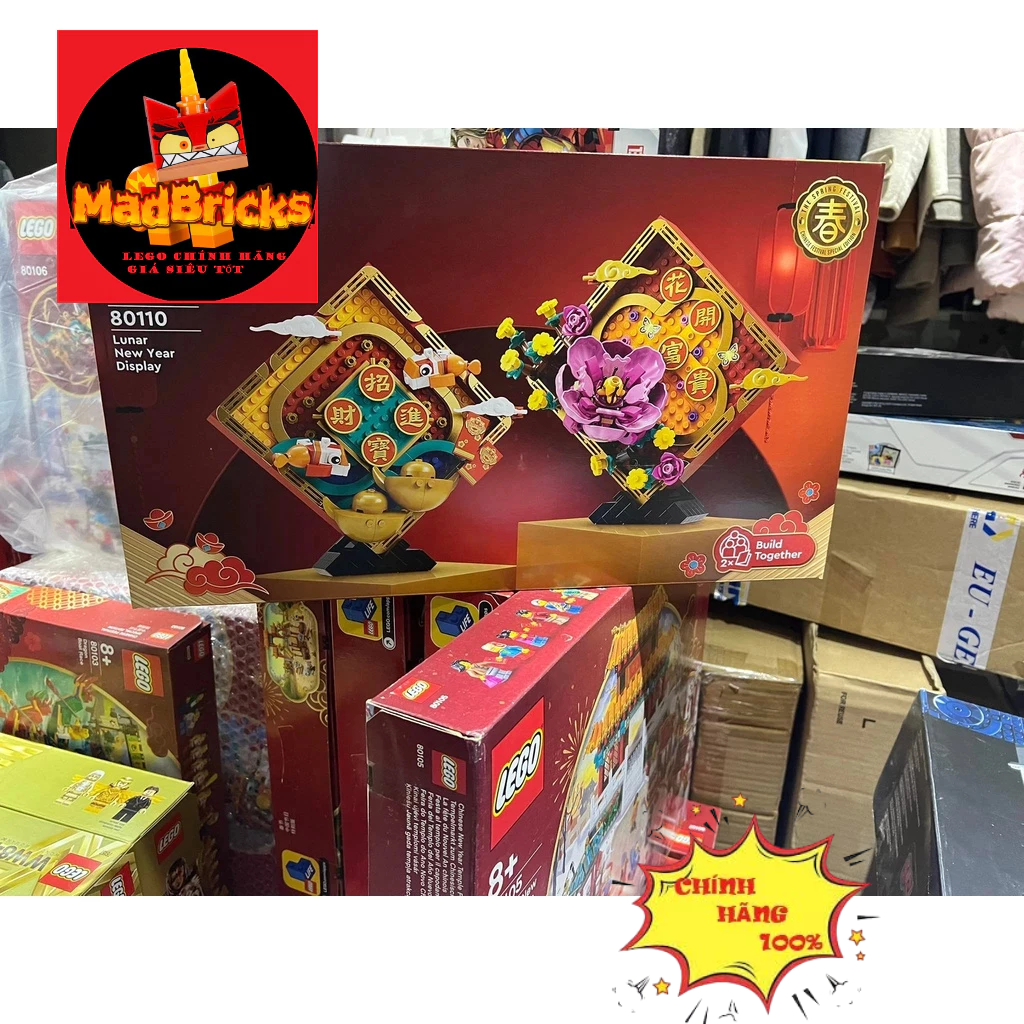 (HÀNG CÓ SẴN ) LEGO TẾT CON THỎ 80110