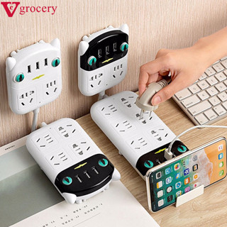 Q5T1 Ổ Cắm Điện Đa Năng 3 chấu Hình Tháp Nhiều Tầng Chịu Tải 2500W, An Toàn, Dây Dài 1.8 và 2.6m 3 chấu