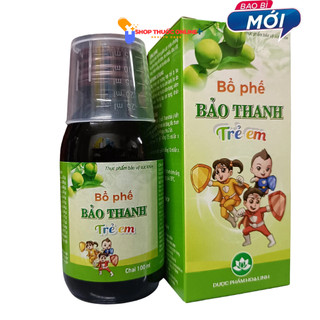  Siro ho - bổ phế Bảo Thanh trẻ em chai 100ml 
