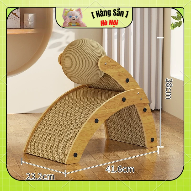 Bánh xe Ferris Cat Grip Plate Đứng lên Cat Grip Ball Máy mài móng cỡ lớn Tự Hi Giải trí Đồ chơi mèo