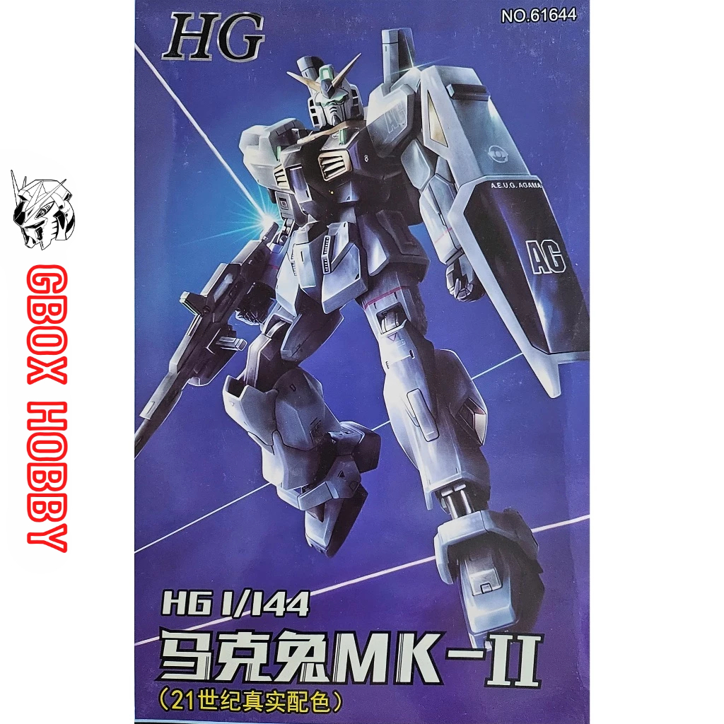 Gundam HG STAR 61644 RX-178 Mk-II Mk2 MK 2 21st Century Real Type kèm decal nước Mô hình robot lắp r