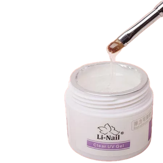  Gel đắp móng Li-nail chính hãng chất đậm đặc không nóng màu trong suốt  20g -ĐỒ NAIL VIỆT 
