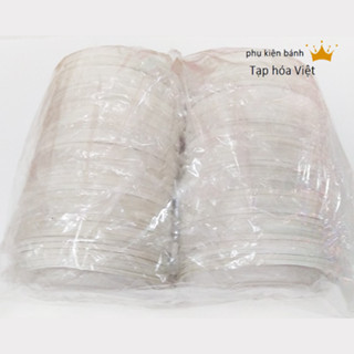 Bịch 1000 Đĩa Nhựa dùng 1 lần, đĩa nhựa ăn bánh sinh nhật