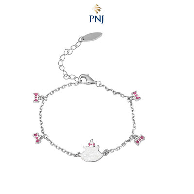 Lắc tay trẻ em Bạc Disney|PNJ Aristocats 0000W060206