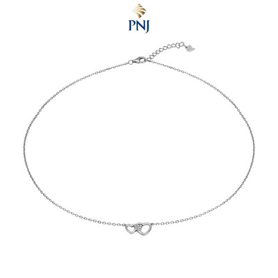 Dây cổ Bạc đính đá PNJSilver XMXMW060144