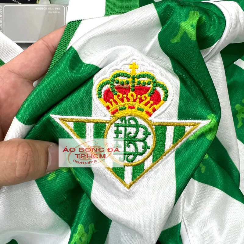 Retro.BETlS1995 - Áo Bóng Đá RETRO CLASSIC hàng Thái cao cấp - Retro.BETIS.kapKeli