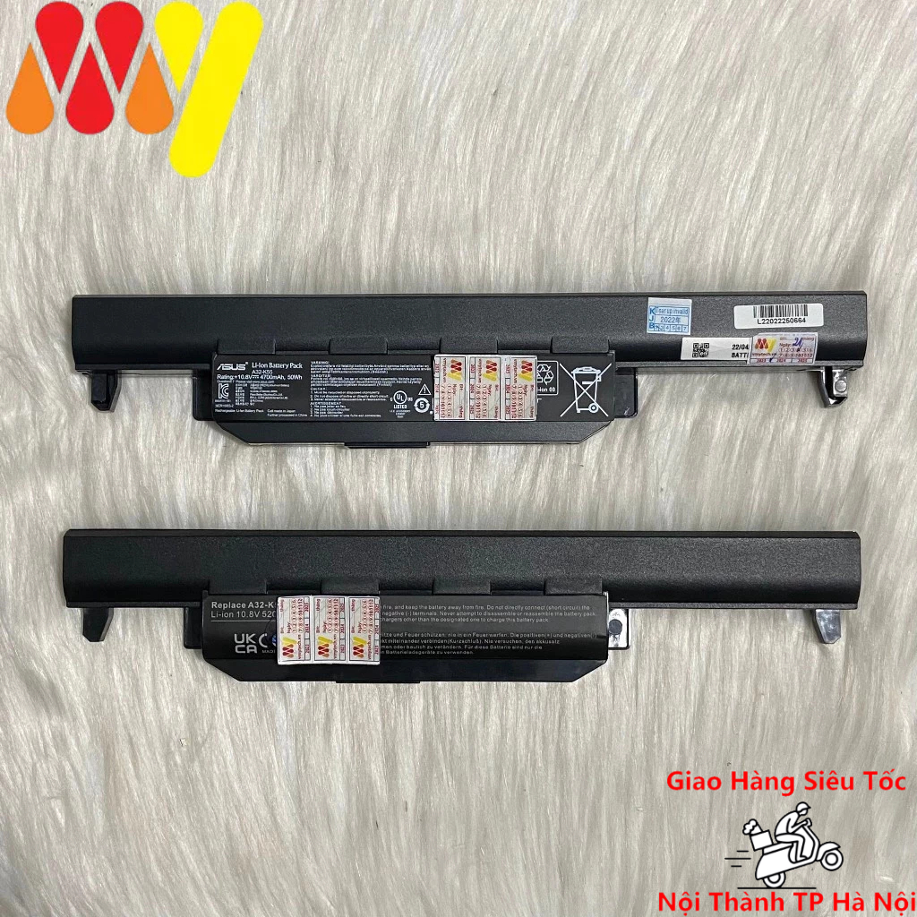 Pin laptop Asus K75, K75A, K75D, K75DE, K75V, K75VD, K75VM