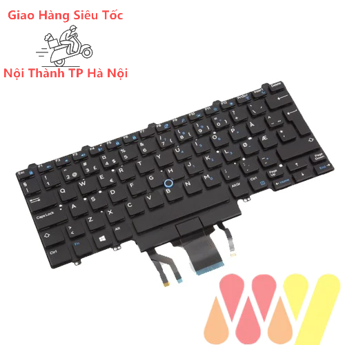 Phím DELL Latitude E5450 E7450 E5470 E7470 E7480 E5450 E7450 Keyboard Có LED