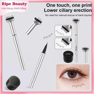 Bút Kẻ Mắt Kèm Dấu In Mi Dưới Không Nhòe 2 Trong 1 Tiện Lợi Set Kèm Mực