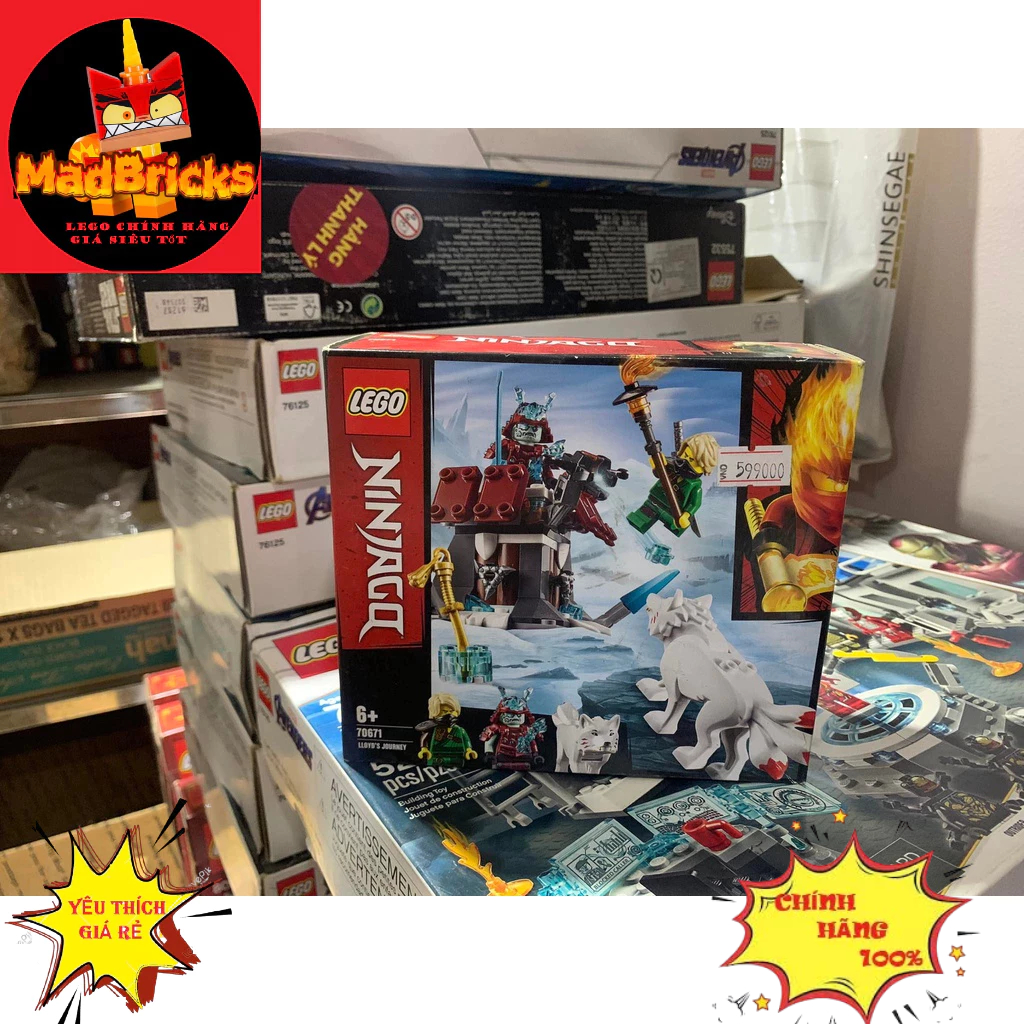 (HÀNG CÓ SẴN ) LEGO Ninjago 70671 Lloyd's Journey