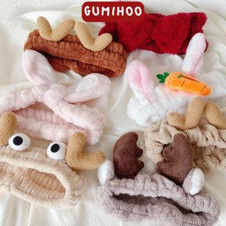 Băng đô rửa mặt vải mềm, Bờm cute dễ thương cho nam nữ tai thỏ vô tri Gumihoo1