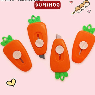 Dao rọc giấy cà rốt unbox hàng mini siêu cute cắt tỉa washi tape sticker tiện dụng Gumihoo1