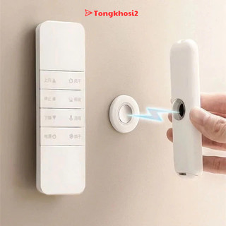 PVN67670 Set 2 Nam châm hít tường treo điều khiển từ xa / remote máy lạnh, Giá treo điều khiển từ tính gắn tường