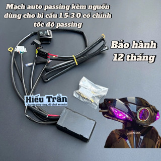 Mạch auto passing bật tắt mắt quỷ bi cầu 3.0 (M10, E11, E11+,Kenzo S)  Wave,Vision,Rsx, Ab, Fu led