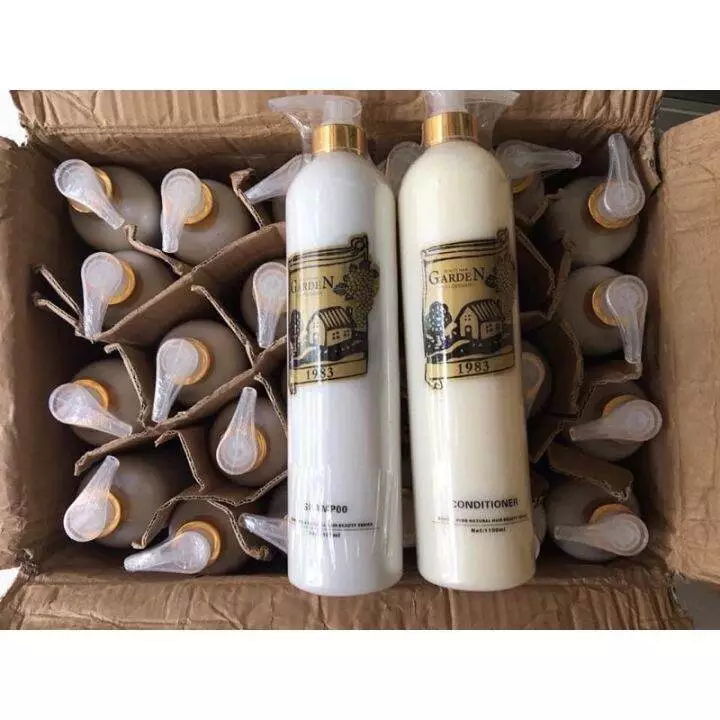Dầu gội cặp chính hãng GADEN 1100ML.Phục hồi hư tổn chống trẻ ngọn và giảm gãy rụng