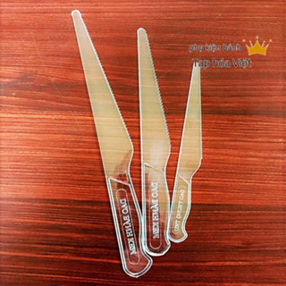 (Dao Trung 22 Cm) Túi 100 Dao Cắt Bánh kem, Dao Cắt Bánh kem