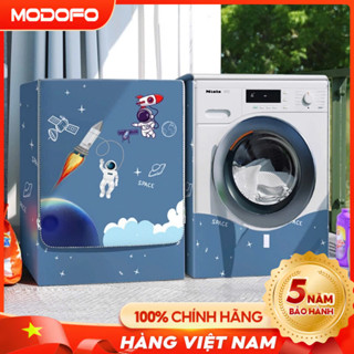 【Độ dày Bọc trùm máy giặt cửa ngang cửa trước vải bạt cao cấp chống nước che mát máy ngăn bụi Dotina