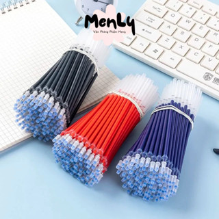 Ngòi bút gel ruột bút gel 0.5mm 13cm lắp vừa các loại bút gel nắp cài Resun, Muji, Deli VP13