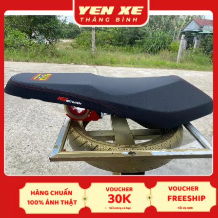 Yên Vario 125, 150cc, Yên Click Thái Gọt 2 Tầng Loại 1