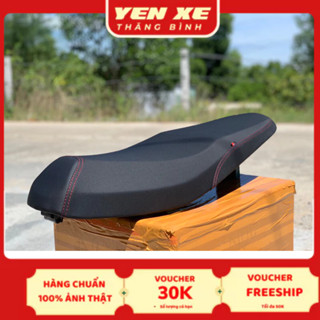 Yên Xe Wave Alpha 110,A110 (2018~2024) 2 Tầng Chỉ Đỏ Loại 1 Yên Xe Thăng Bình