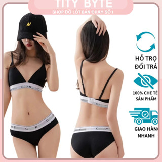 Set đồ lót nữ SIÊU ĐẸP ĐI BIỂN TẬP GYM bikini cotton kín đáo - bộ quần áo lót cao cấp phù hợp đi biển, mặc hàng ngày