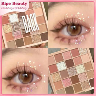 Bảng Mắt Gogotales 25 Ô Màu Tone Cam Đào Hồng Đất Mảnh Mịn Sáng Bóng