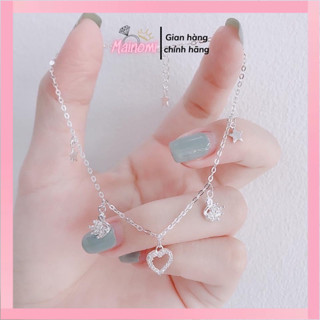 Lắc chân mới về hàng, lại là các mẫu siêu xinh nhà Nomi đó ạ. Lắc dày dặn lấp lánh Mainomi Shop Bạc Xinh