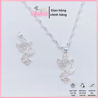 Dây chuyền mặt hồ ly có bán lẻ mặt MAINOMI may mắn tình duyên