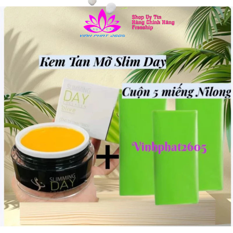 *Chính Hãng 1000%* Kem Tan Mỡ Body Slimming Day Body Mờ Rạn