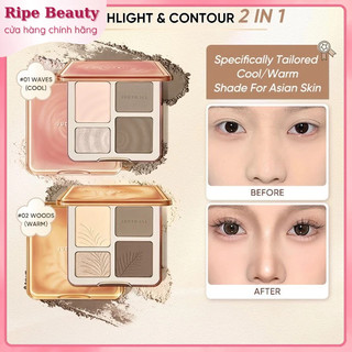  Phấn Bắt Sáng Kèm Tạo Khối JUDYDOLL - Hàng Chính Hãng - Siêu Tự Nhiên Lâu Trôi Chống Nước 9g 