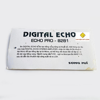 Mạch ECHO Stereo Digital Pro-8281 Song Mã