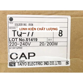 Chụp mỏ hàn goot TQ-95