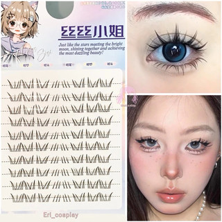    Có Sẵn   Mi giả dưới tách sợi anime cosplay gân trong suốt 