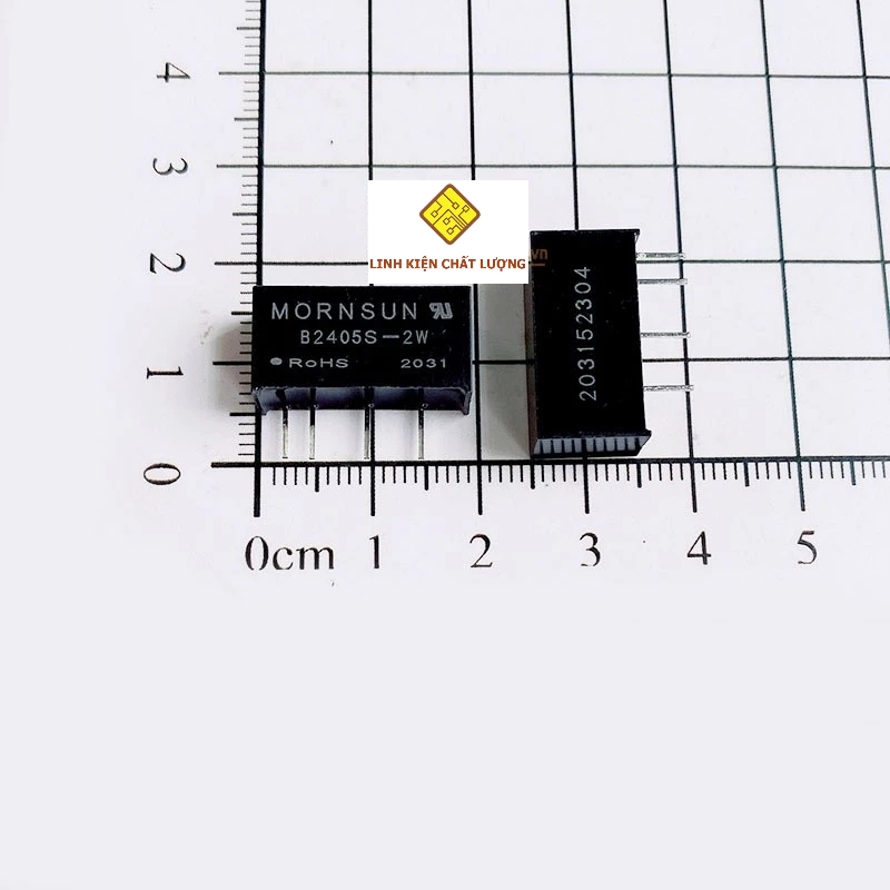 B2405S-2W SIP-4 nguồn cách ly DC-DC vào 24V ra 5V 2W