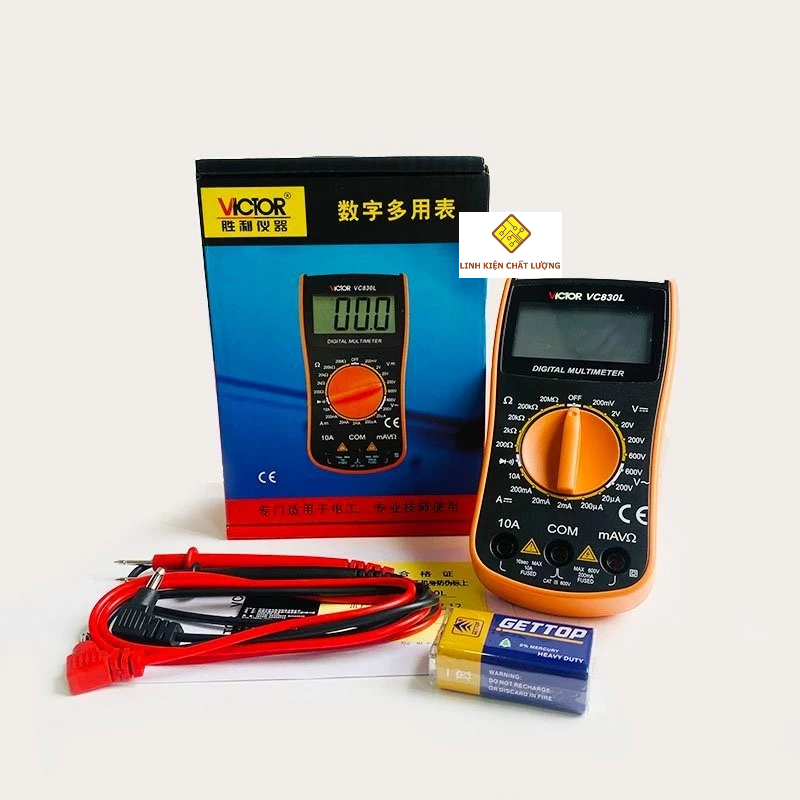 VC830L Đồng hồ vạn năng Victor(Bảo hành 3 tháng)