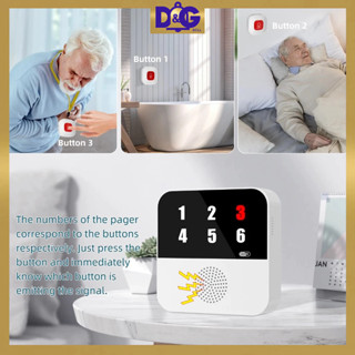 Chuông wifi -  SOS gọi hỗ trợ cho người già, bệnh nhân, chuông cửa, chống trộm, Gọi phục vụ - Wifi App Tuya CF106