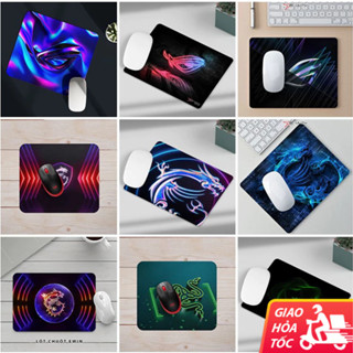 Miếng Lót Chuột Nhỏ ROG Gaming Lót Chuột MSI Ewin Mouse Pad Pad Chuột Nỉ Razer SpacePad