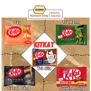 Kitkat Nhật Bản đủ vị