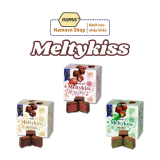 Socola tươi Melty Kiss Meiji vị Socola, Matcha, Dâu - Hàng nội địa Nhật