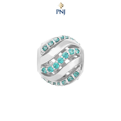 Charm Bạc đính đá Sythentic Style By PNJ ZT00W000007