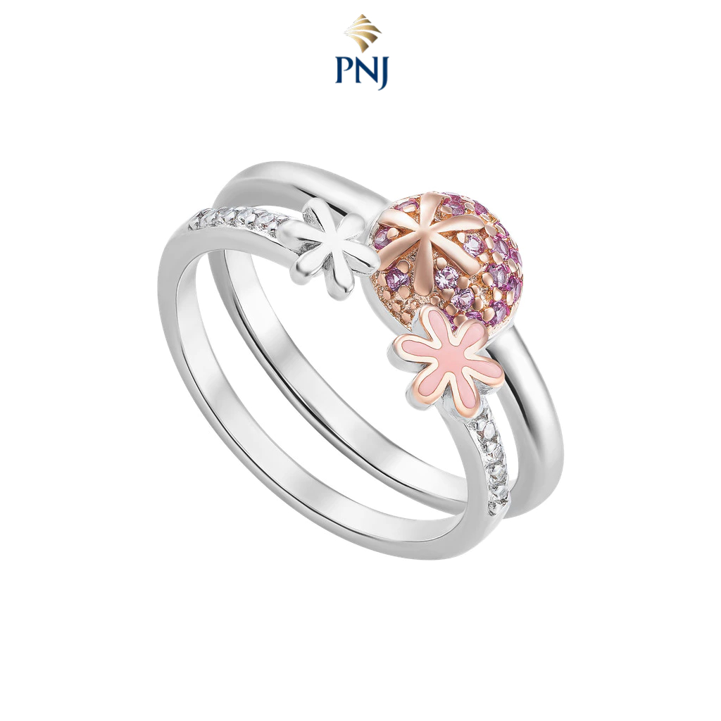 Nhẫn Bạc đính đá Disney|PNJ INSIDE OUT 2 ZTMXH060000