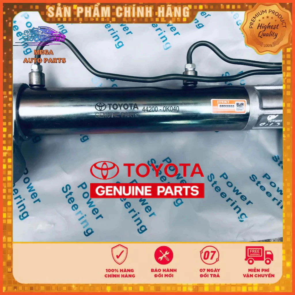 Thước lái TOYOTA Fortuner 2005-2012 . TOYOTA Hilux 2012-2014. Mã 44200-0K040