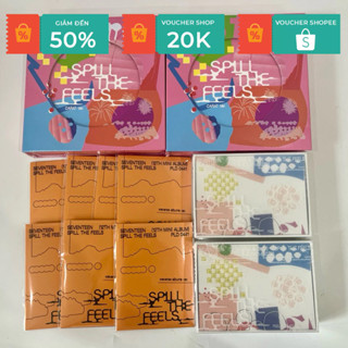 Album SEVENTEEN Spill The Feels Love Money Fame Chính Hãng Nguyên Seal Kpop