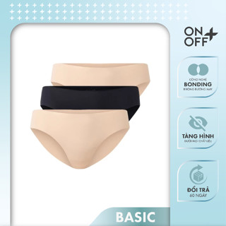 Combo 3 quần lót nữ ONOFF Seamless Invisible không đường viền dáng bikini - 16US23A025